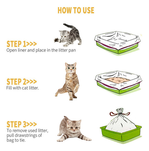 2 Paquetes De Bolsas De Arena Para Gatos Con