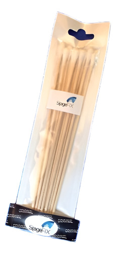 Hisopos Madera Largos 15cm X10 Unidades