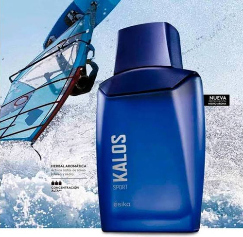 Esika Perfume Hombre Kalos Sport 100ml + Desodorante 50g