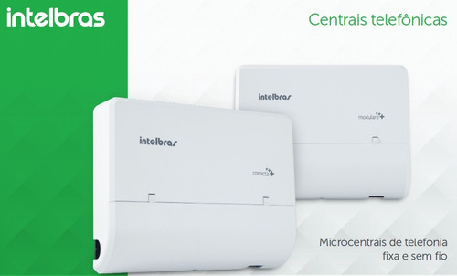 Micro Pabx Intelbras Modulare + 4 Linhas 12 Ramais + Disa