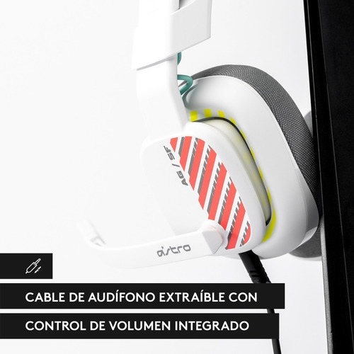 Imagen 5 de 9 de Audifono Gamer Astro A10 Gen2 White