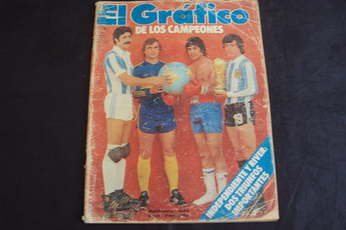 Revista El Grafico # 3091 - Tapa El Grafico De Los Campeones