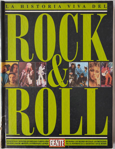 Libro La Historia Viva Del Rock Gente 1993 19 Fascículos