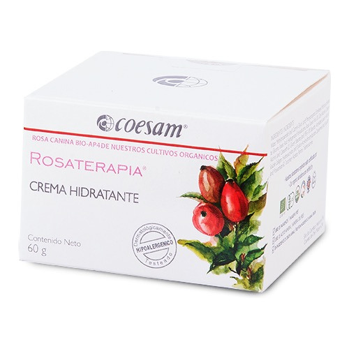 Crema Hidratante Colágeno Y Aceite De Rosa Mosqueta Coesam