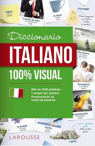 Libro: Diccionario De Italiano 100% Visual. Vv.aa.. Larousse