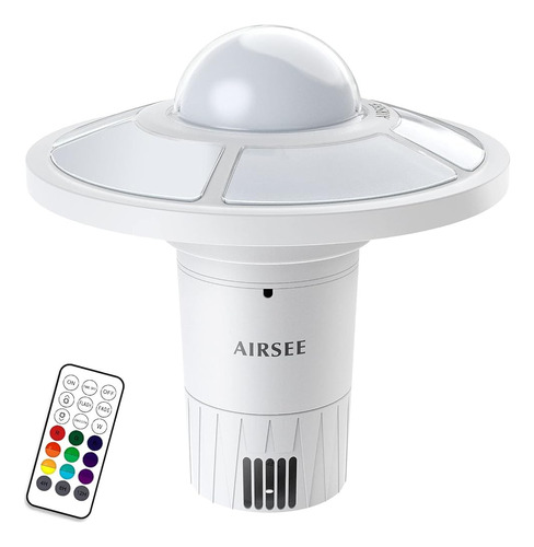 ~? Airsee Flotador De Cloro De Piscina Con Luces Recargables