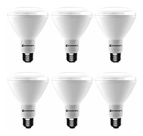 6pack Ecosmart 65w Reemplazo 95w Led Br30 Dimmable Luz Del D