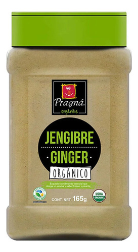 Jengibre Orgánico Pragná 165 G