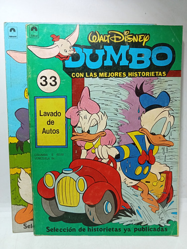 Dumbo - Walt Disney - Edicol - 2 Revistas 