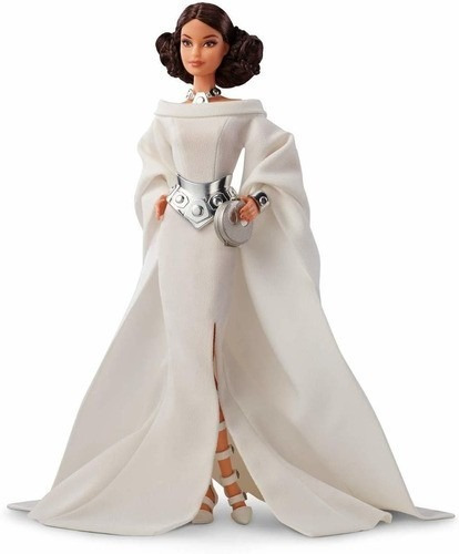 Boneca Barbie Collector Star Wars Princesa Leia X Nova 2020