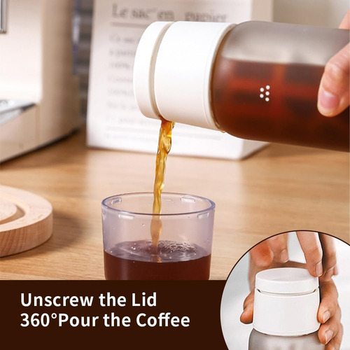 Cafetera Watchget Cold Brew, Cafetera Helada De Vidrio Y
