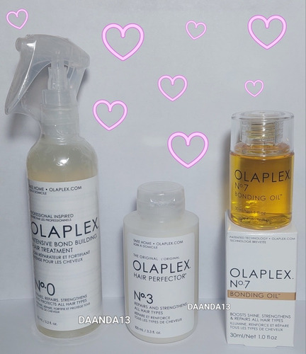 Olaplex Paso #0 #3 Y #7 Originales