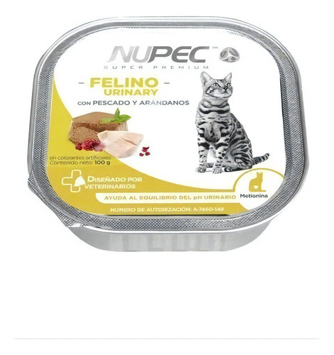 Nupec Felino Urinary & Hairball Húmedo Cluster 4 Latas 100gr