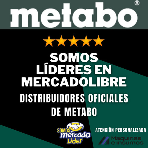 Llave De Impacto Inalámbrica 18v Metabo Ssw 18 Ltx 300 Bl