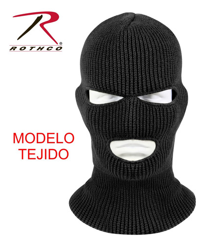 Pasamontañas Balaclava Mascara 3 Huecos Tiendas Fisicas