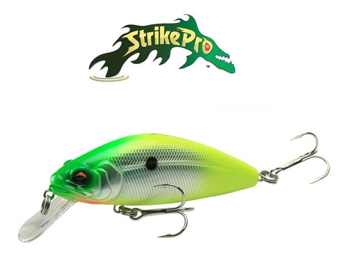 Señuelo Strike Pro Shift Shad 60 Tarariras Dorados