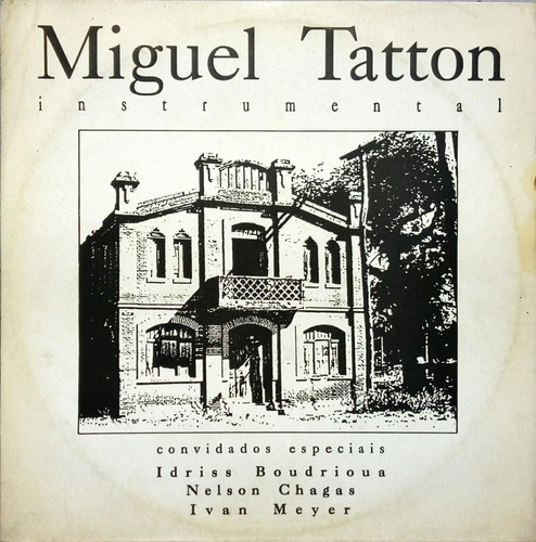 Miguel Tatton Lp 1992 Instrumental Nelson Chagas 14383