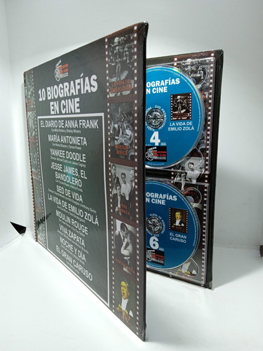 Imagen 5 de 5 de 10 Biografías En Cine - Dvd - Colección Cine Club