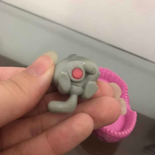 Littlest Pet Shop Gato Cinza C/ Caminha Geração 1 #66 Usado (Usado)