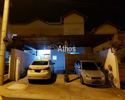 Sobrado Em Condomínio Com 3 Dormitórios(1 Suíte), Wc. Social, Sala 2 Ambientes, Cozinha Planejada, A.s. Planejada, Área Gourmet Com Churrasqueira, 2 Vagas De Garagem. Móveis Planej - Sb00637 - 692853