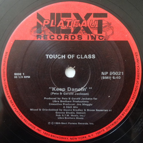 Touch Of Class Keep Dancin' Disco Importado