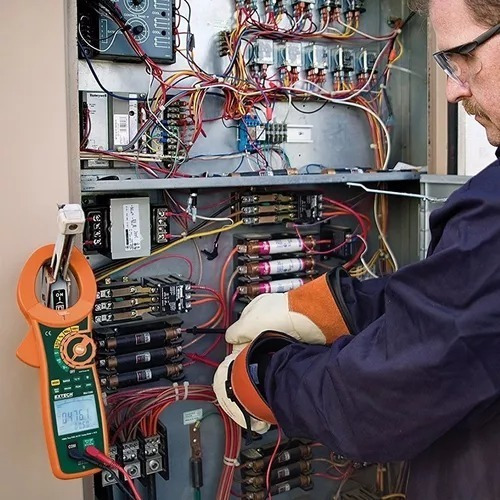 Multi Amperímetro De Gancho De Ca/cc Con Rms Extech Ma1500