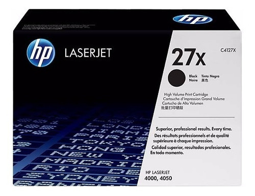 Toner Hp 27x C4127x Original Negro En Caja