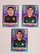 Comprar 3 Estampas De Mexico Del Mundial De Futbol Qatar 2022