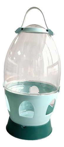 Bebedero De Agua Para Palomas 4l Verde 32.5cmx21cm