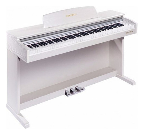 Piano Digital Kurzweil Blanco 88 Tec Mueble Banqueta Ka130 