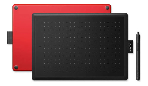 Tableta Digitalizadora One By Wacom Medium Black & Red