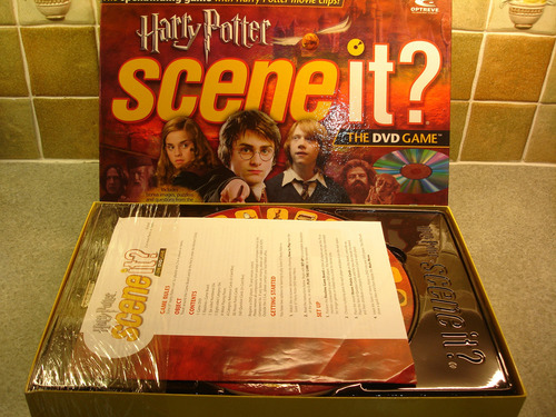 Juego En Dvd Harry Potter Scene It Con Imágenes Adicionales Y Preguntas (edición De 2005) De Mattel