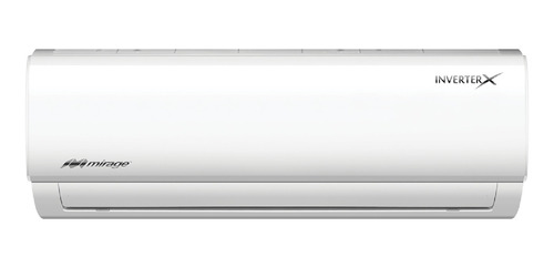 Imagen 1 de 2 de Aire acondicionado Mirage mini split inverter frío/calor 23500 BTU blanco 220V EMC261K|CMC261K