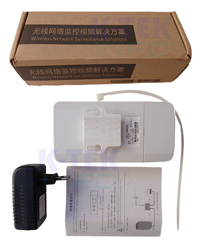 Repetidor Wi-fi Extensor Longa Distancia Cpe 2.4ghz Externo