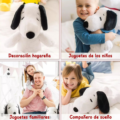 Para Gran Valor Simpático Muñeco De Peluche Snoopy 40cm