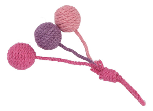 Cuerda Colorida Y Masticable Interactiva Para Colgar Con For