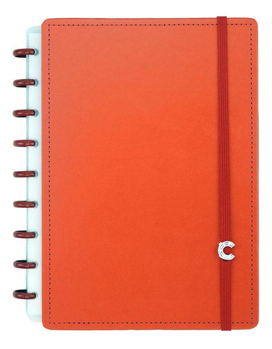 Caderno Inteligente Médio 80fls Vermelho All Cimd3094