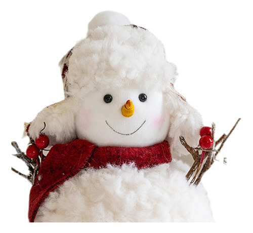 Sd Muñeco De Nieve Navideño, Adorno De Regalo 14x18cm