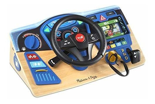 Melissa & Doug Vroom & Zoom, Tablero De Madera Interactivo, 