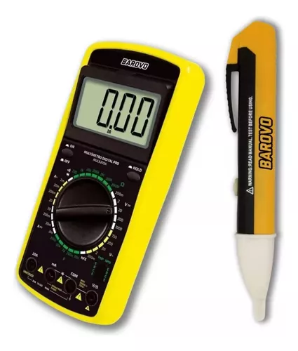 Combo Electricista Tester Digital Profesional + Buscapolo