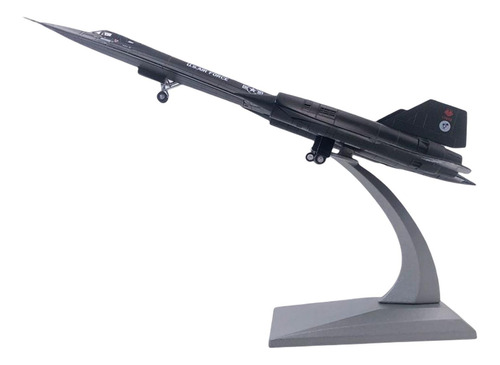 Modelo Blackbird Sr-71a De Metal Fundido A Presión 1:144 Par