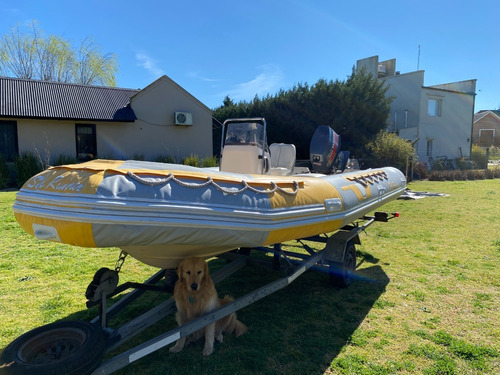 Imagen 3 de 12 de Semirrígido Sea Runner 520 Con Motor Yamaha 60 Hp