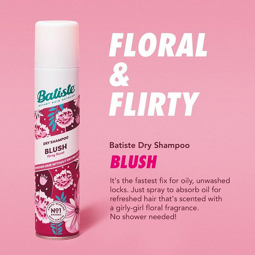 Shampoo A Seco Batiste Blush Fragrance - 120g