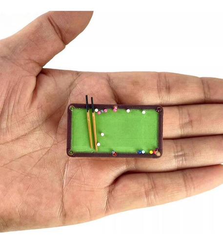 Modelo De Mesa De Billar A Escala 1:64, Accesorio Para