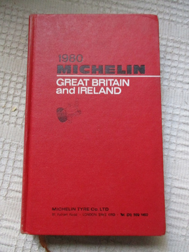 Guide Michelin 1980 - Great Britain And Ireland