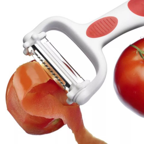 Imagem 2 de 6 de Peeler Descascador De Frutas E Legumes 3 Em 1 - Prana