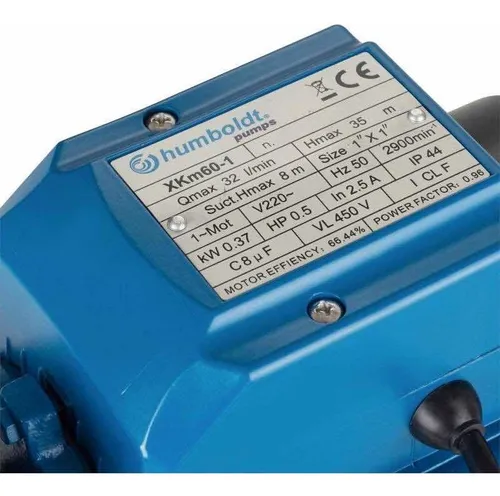 Electrobomba Periférica 0,5 Hp 32 L/min Humboldt