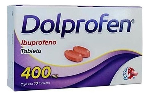 Dolprofen Tableta 400 Mg, 10 Tabletas