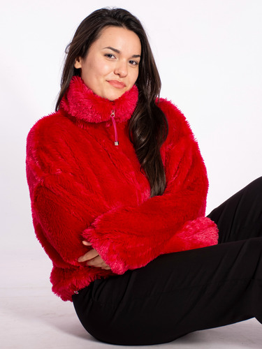 Buzo Vamas Reina Sherpa Supersuave Y Calentito Tendencia !!!