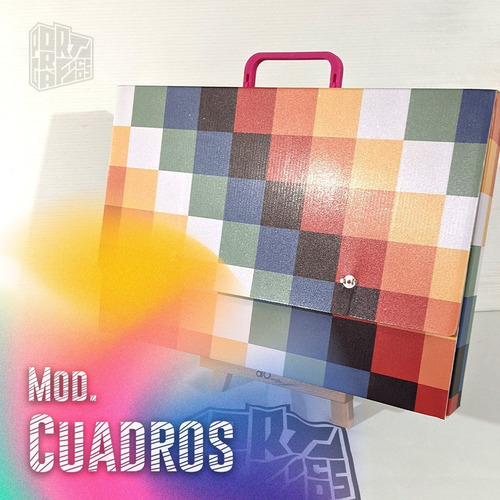 Imagen 1 de 3 de Portaplanos Marca: Portagráficos Mod. Cuadros / Tabloide